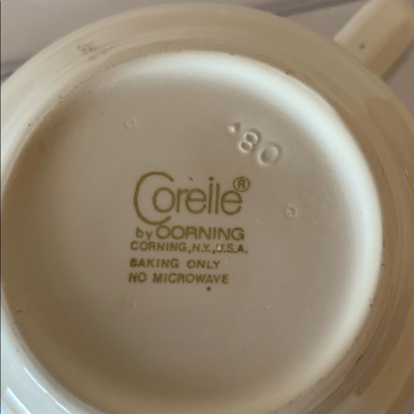 Vintage 1970's Corning Corelle "Indian Summer" Pattern Coffee Mugs Set of 4 - Picture 9 of 9